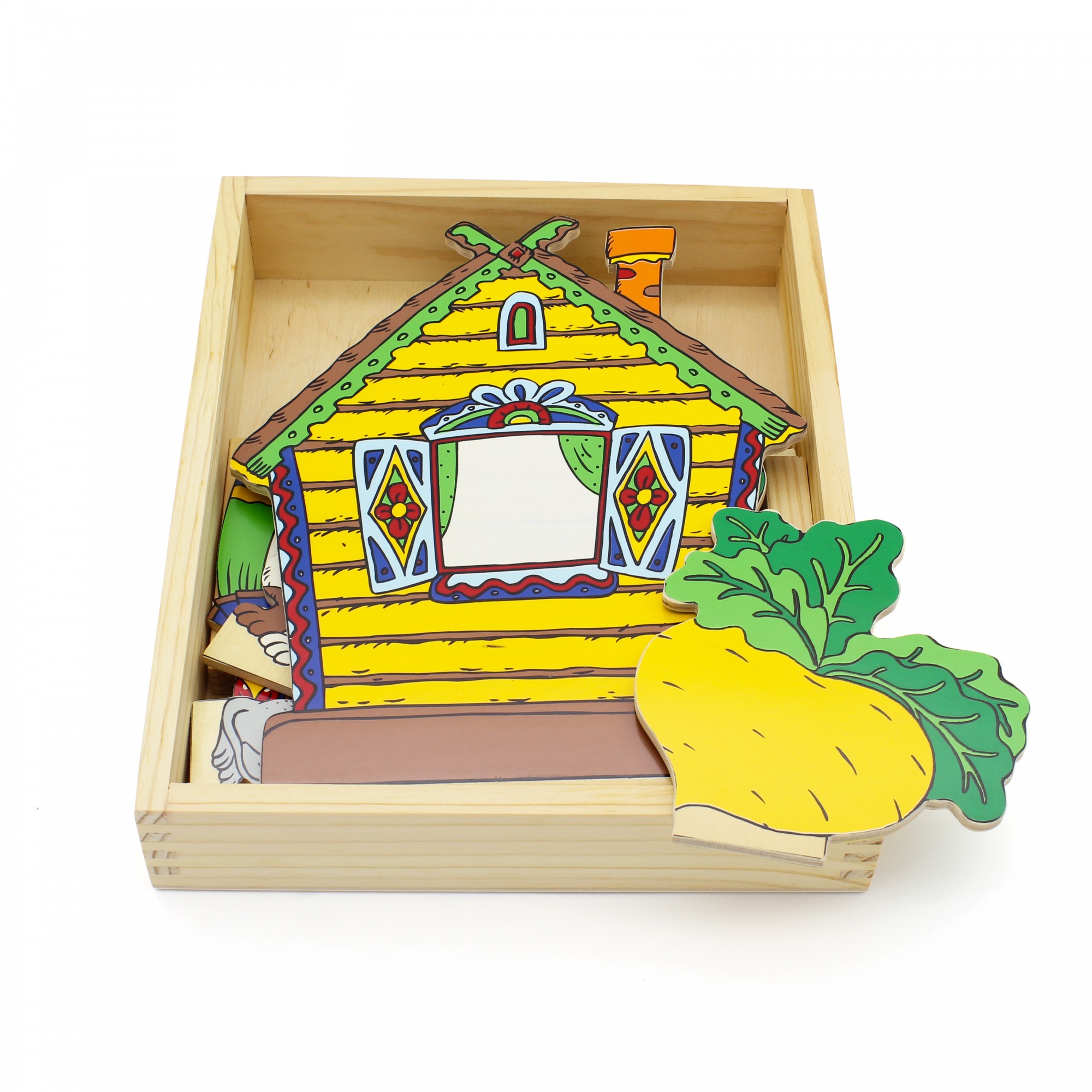 

Домашний театр репка 5031 Lam Toys 13 деталей