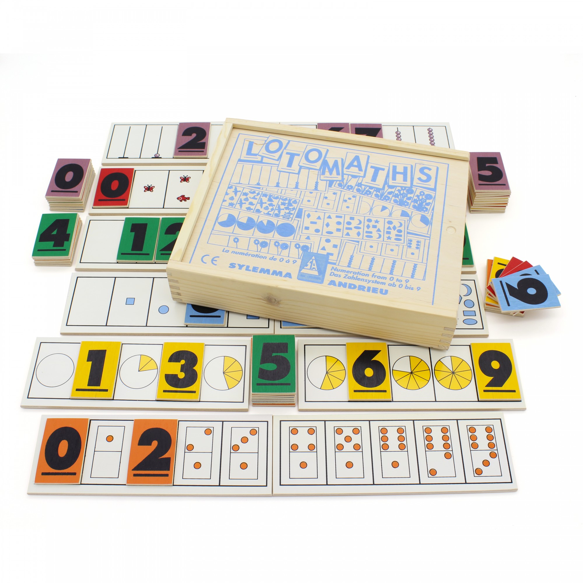 

Настольная игра лото Математика 5005 Lam Toys 72 детали