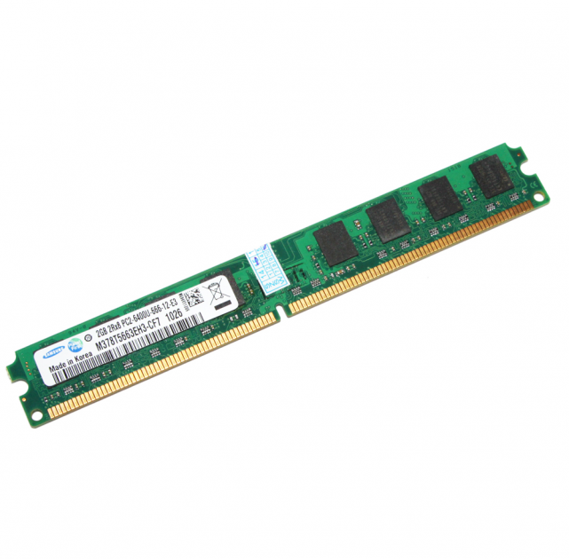 

Оперативная память Samsung DDR2-800 2GB (M378T5663EH3-CF7)