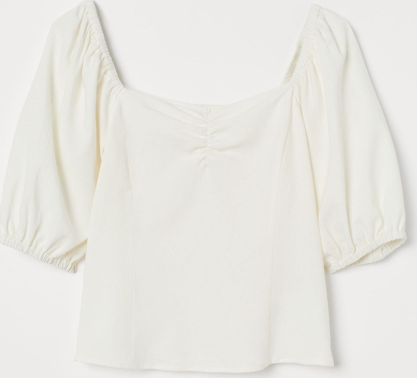 

Блуза H&M 2712-8406071 38 Белая
