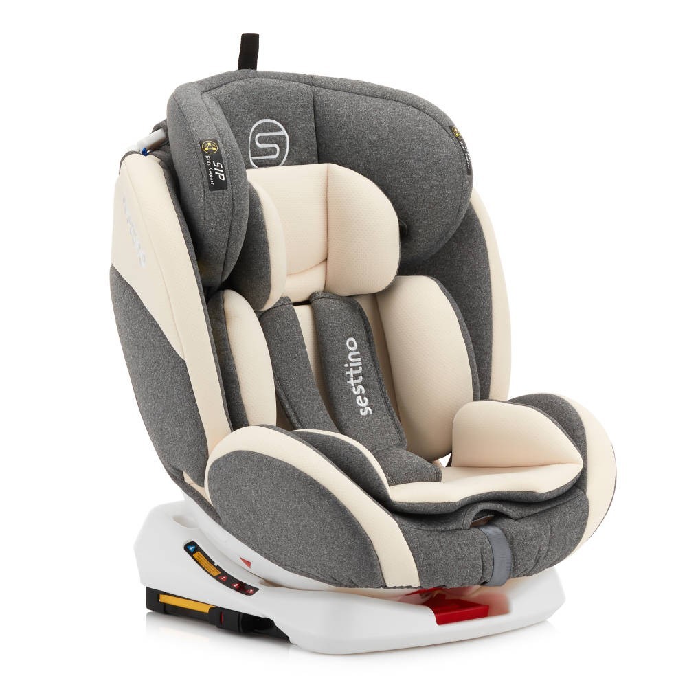 

Автокресло Sesttino Oktagon ISOFIX 0-36 кг creamy grey