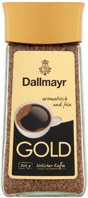 Купить Кофе растворимый Dallmayr Gold 200 г (4008167270508) – ROZETKA ...