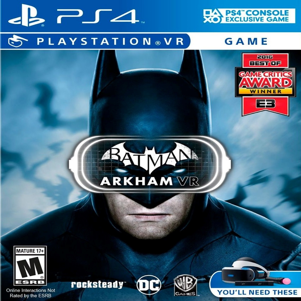 

Batman Arkham VR (английская версия) PS4