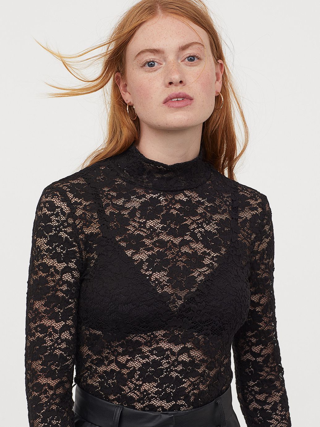 

Блузка H& 904416b50  Черная, Блузка H&M 904416b50 M Черная