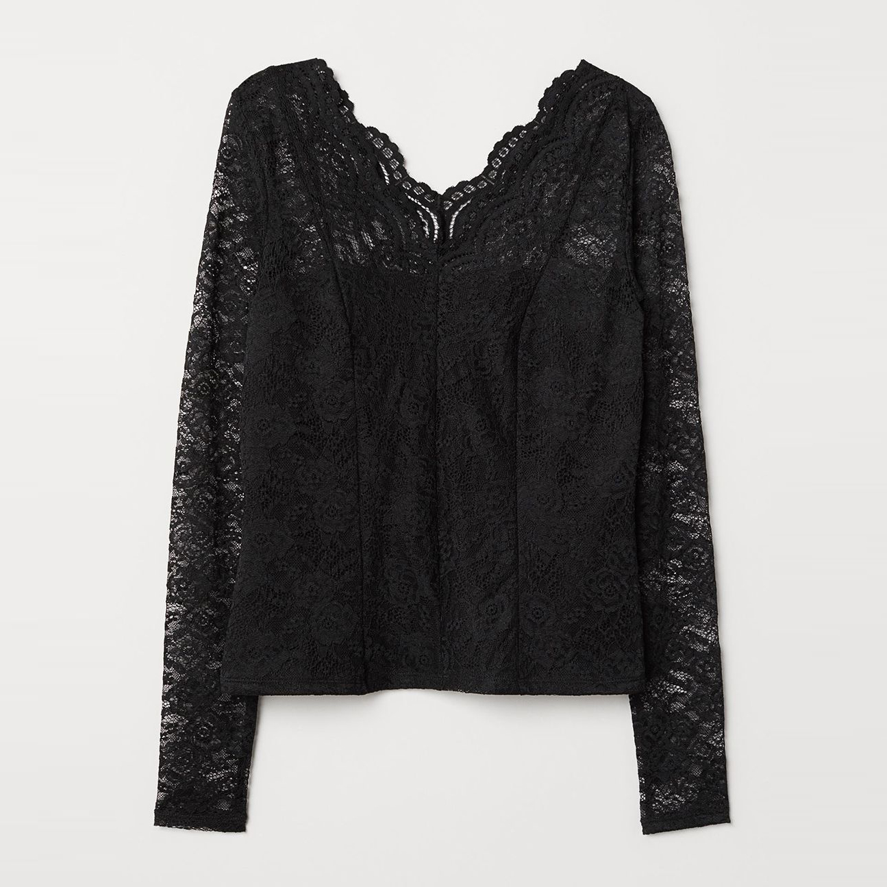 

Блузка H&M 676088b50  Черная, Блузка H&M 676088b50 S Черная
