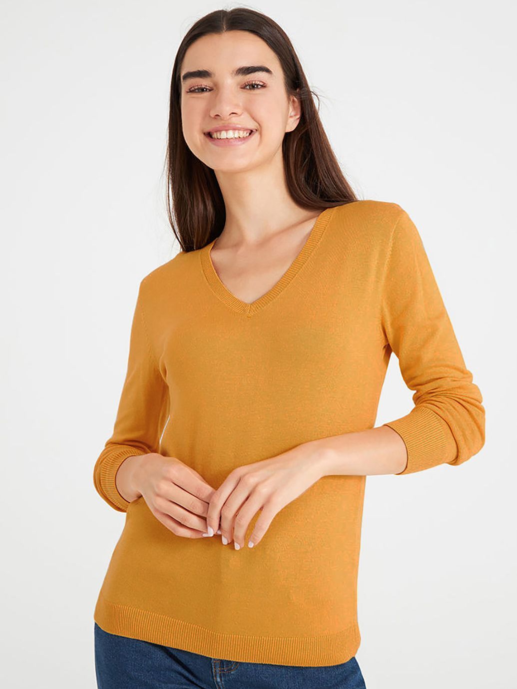 

Пуловер Moni&Co 2123b48 - Оранжевый, Пуловер Moni&Co 2123b48 L-XL Оранжевый