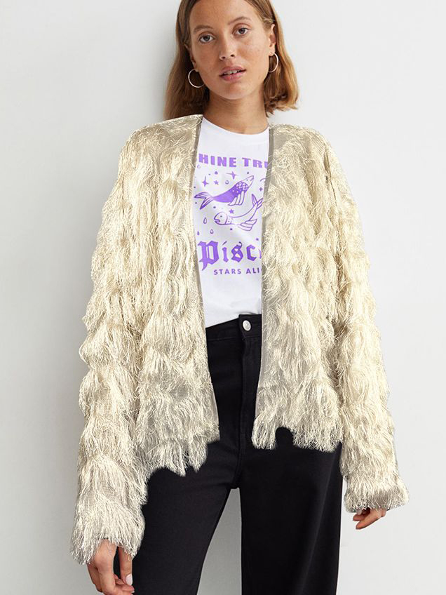

Кардиган H&M 351198b51  Бежевый, Кардиган H&M 351198b51 S Бежевый