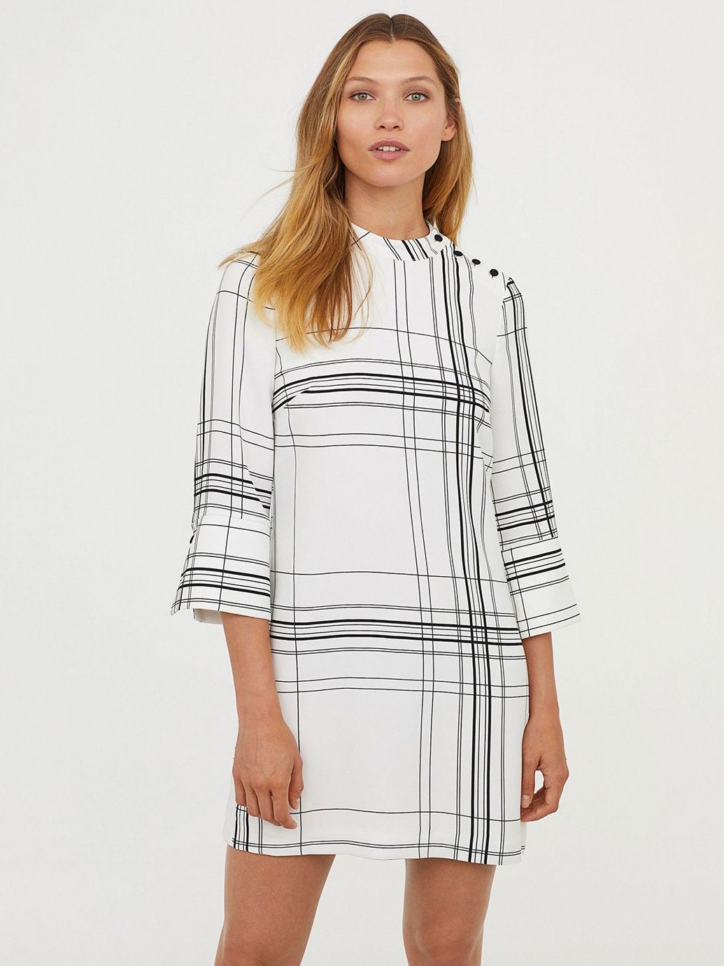 

Платье H&M 625773b49  Белое, Платье H&M 625773b49 32 Белое