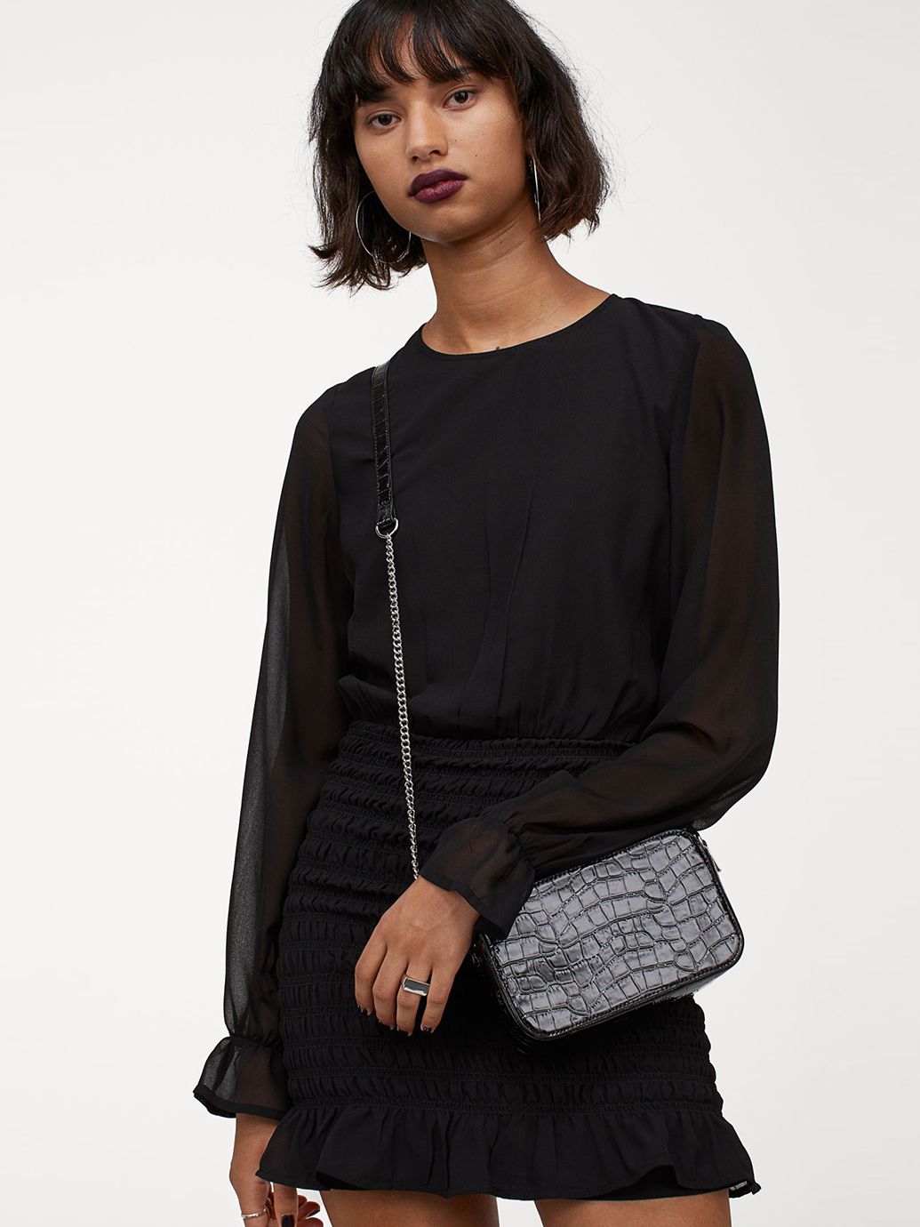 

Платье H&M 9189052b45  Черное, Платье H&M 9189052b45 36 Черное