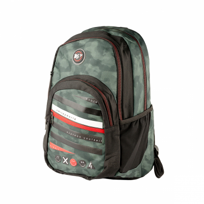 

Рюкзак школьный Yes T-85 Smiley World Military boy (558285)