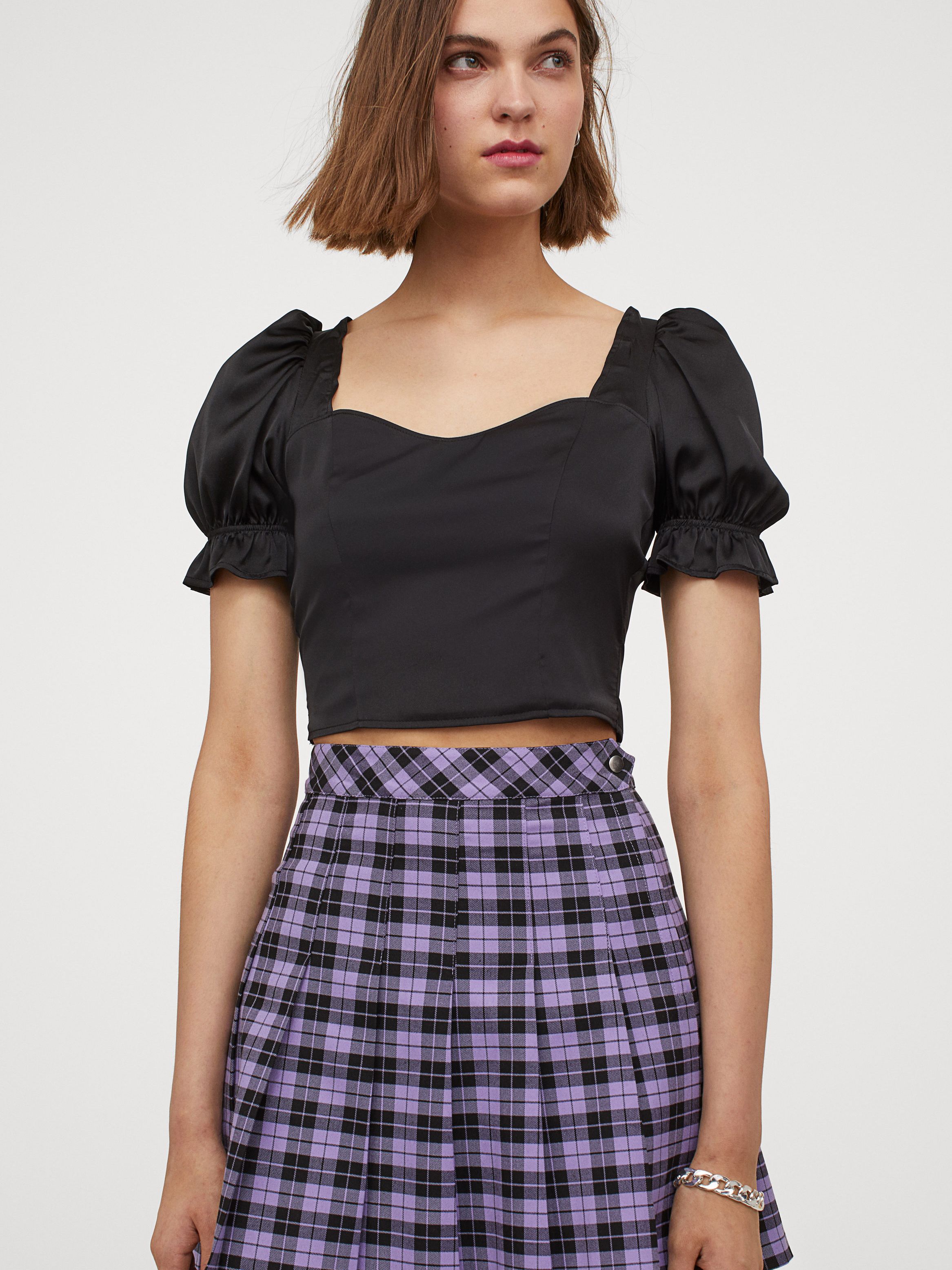 

Топ H&M 9167742b50  Черный, Топ H&M 9167742b50 42 Черный