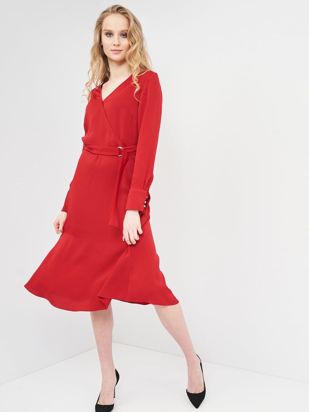 

Платье H&M 803990b50  Красное, Платье H&M 803990b50 34 Красное
