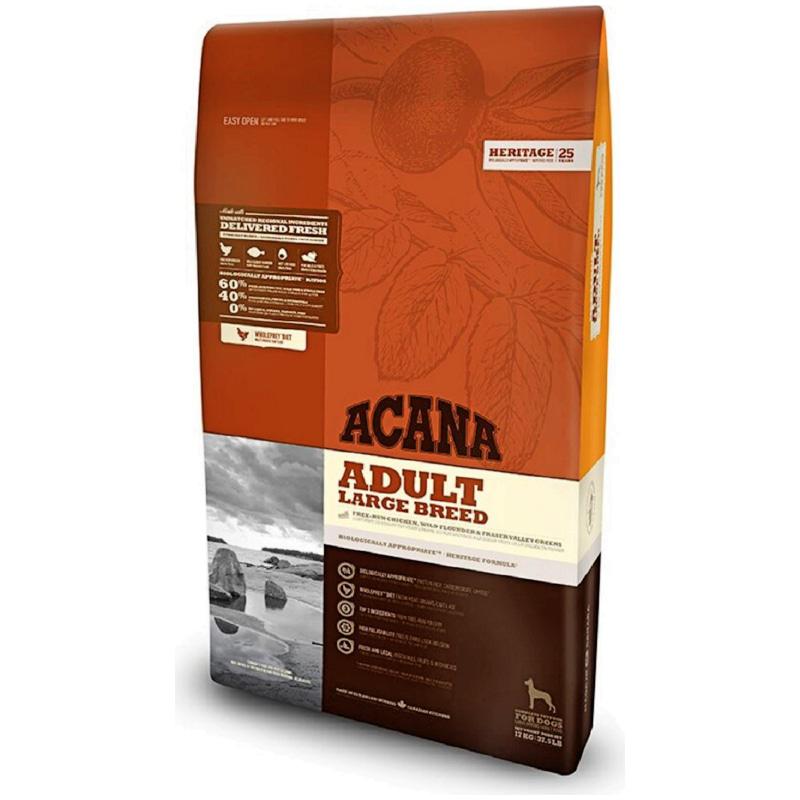 

Сухой корм для взрослых собак крупных пород Acana Adult Large Breed 11.4 кг ()