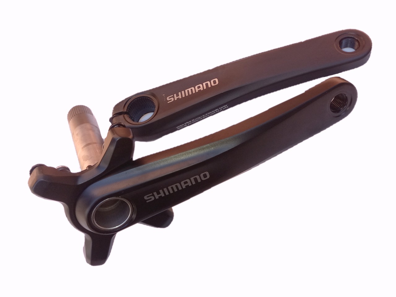 

Шатуны Shimano SLX FC-MT700 Hollowtech II без звезд длина 170mm