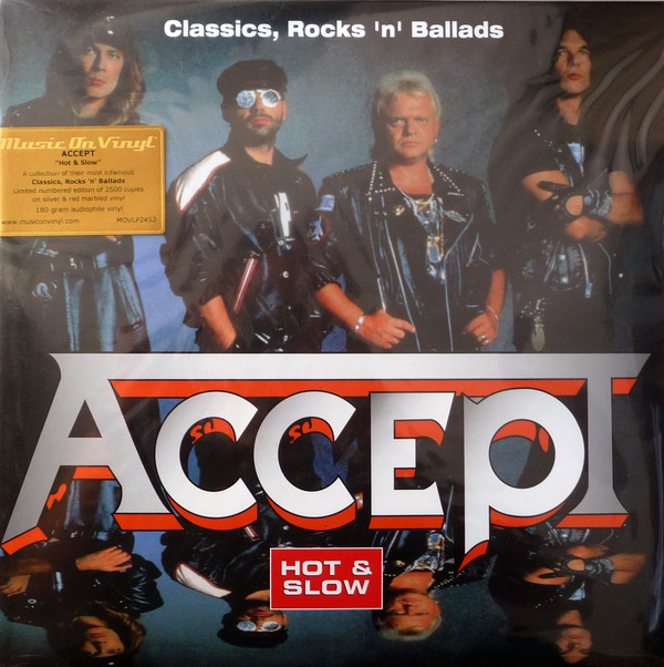 

Accept - Classics, Rocks "n" Ballads - Hot & Slow 2 LP Set 2020 (Movlp2452, Ltd.) Mov/EU Mint Виниловая пластинка (art.240563)