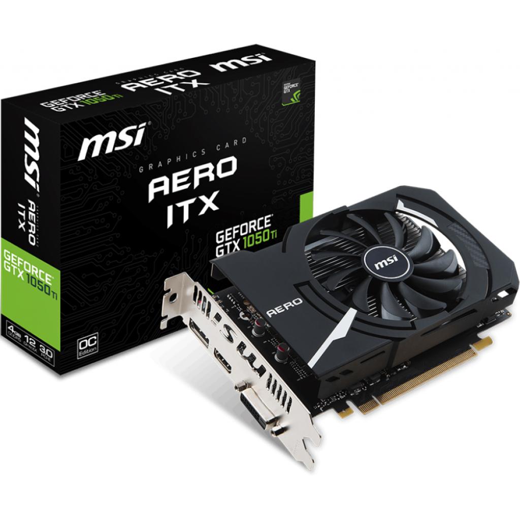 

Видеокарта MSI GeForce GTX1050 Ti 4096Mb AERO ITX OC (GTX 1050 TI AERO ITX 4G OCV1)