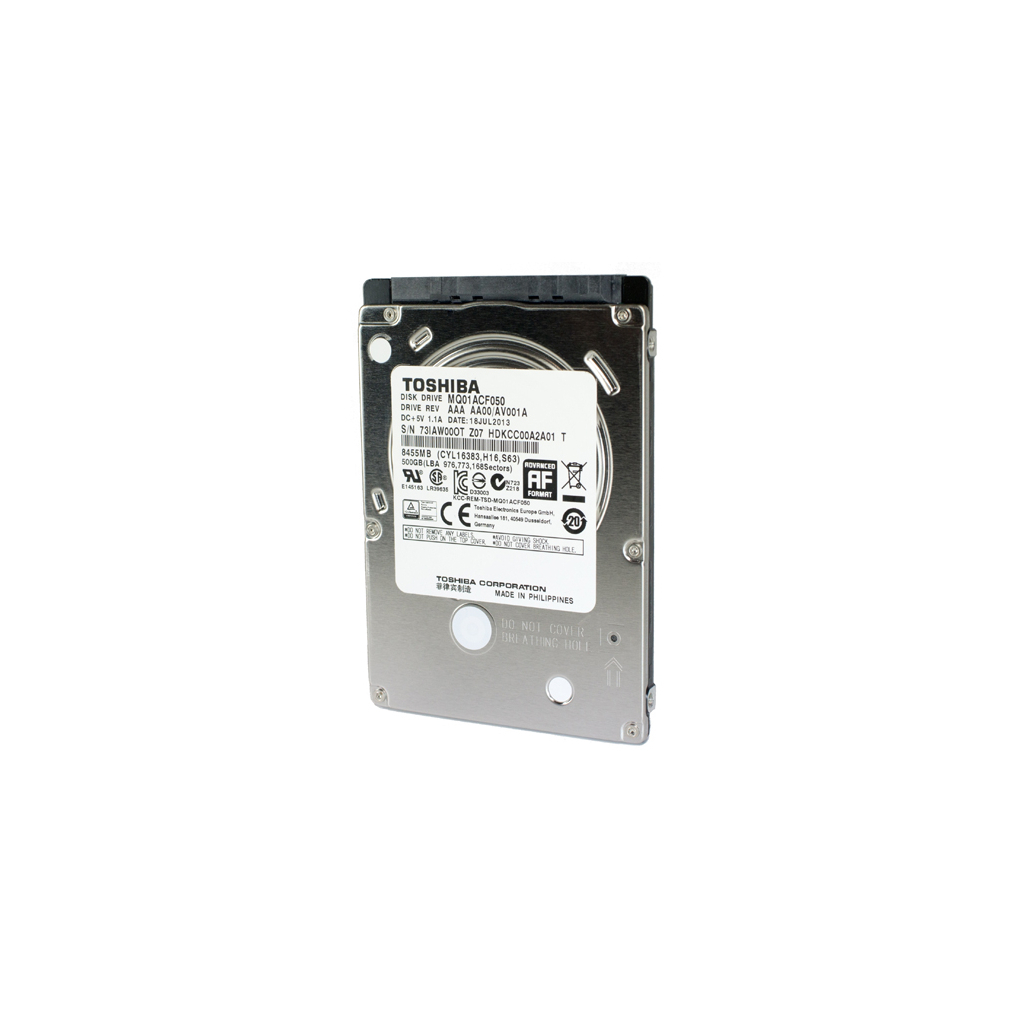 

Жесткий диск Toshiba 500GB (MQ01ACF050)