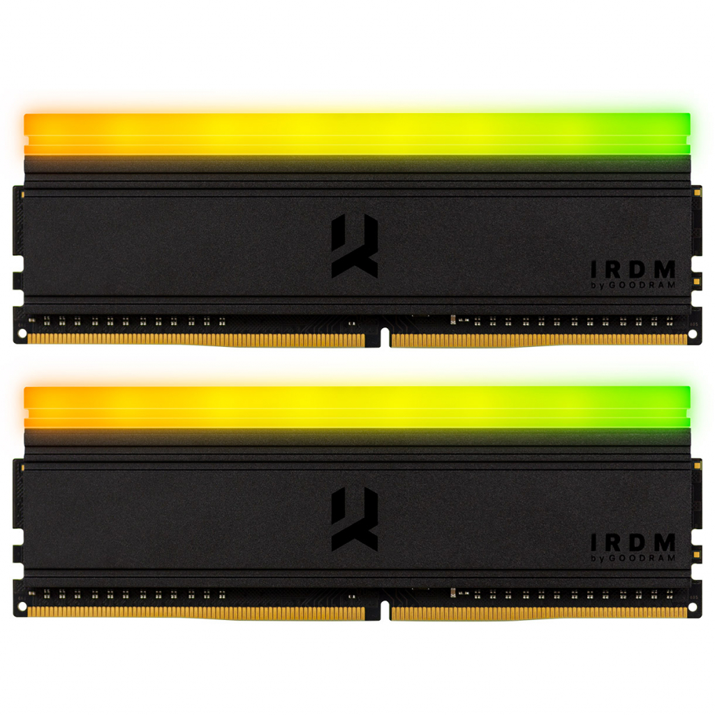 

Память GOODRAM 16 GB (2x8GB) DDR4 3600 Iridium RGB Black (IRG-36D4L18S/16GDC)