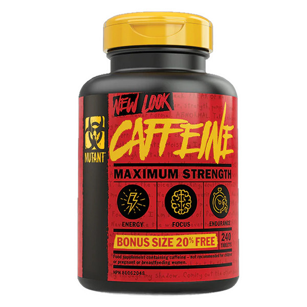 

Предтренировочные комплексы Mutant Core Caffeine 240 таблеток