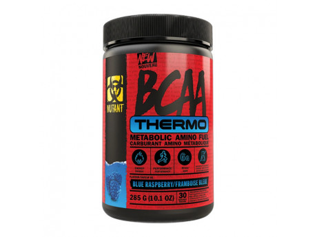 

Аминокислоты Mutant BCAA Thermo 285 грамм Вкус Синяя малина