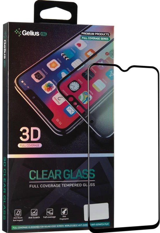 

Защитное стекло Gelius для Realme 5 Pro Black