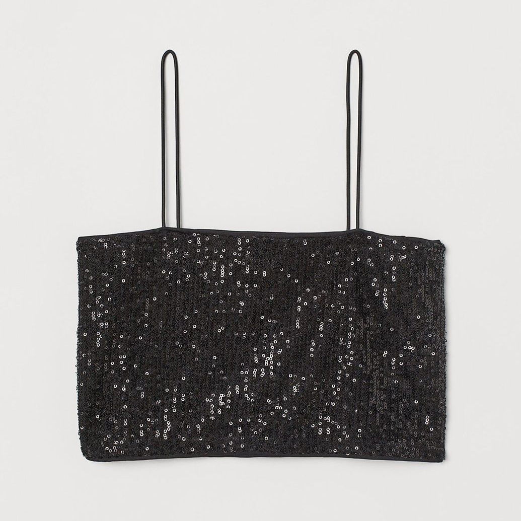 

Топ H&M 948225b49  Черный, Топ H&M 948225b49 XS Черный