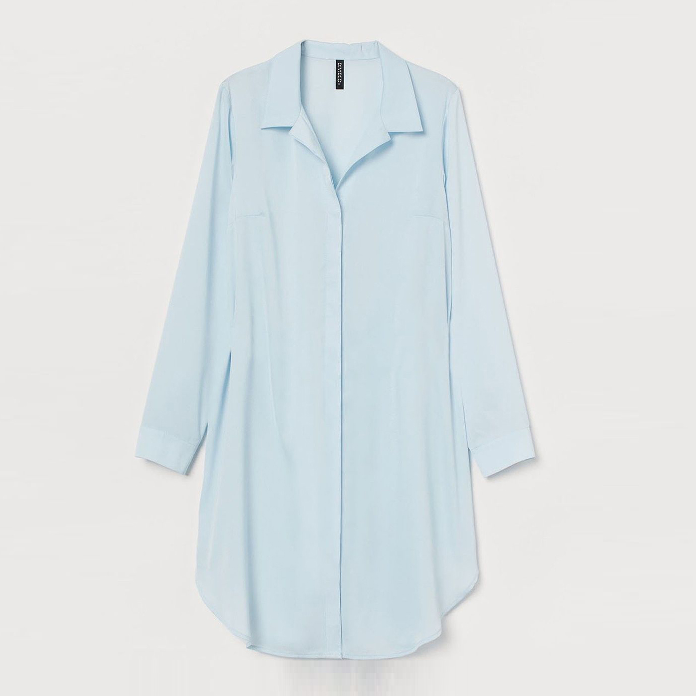 

Туника H&M 856440b50  Голубая, Туника H&M 856440b50 40 Голубая
