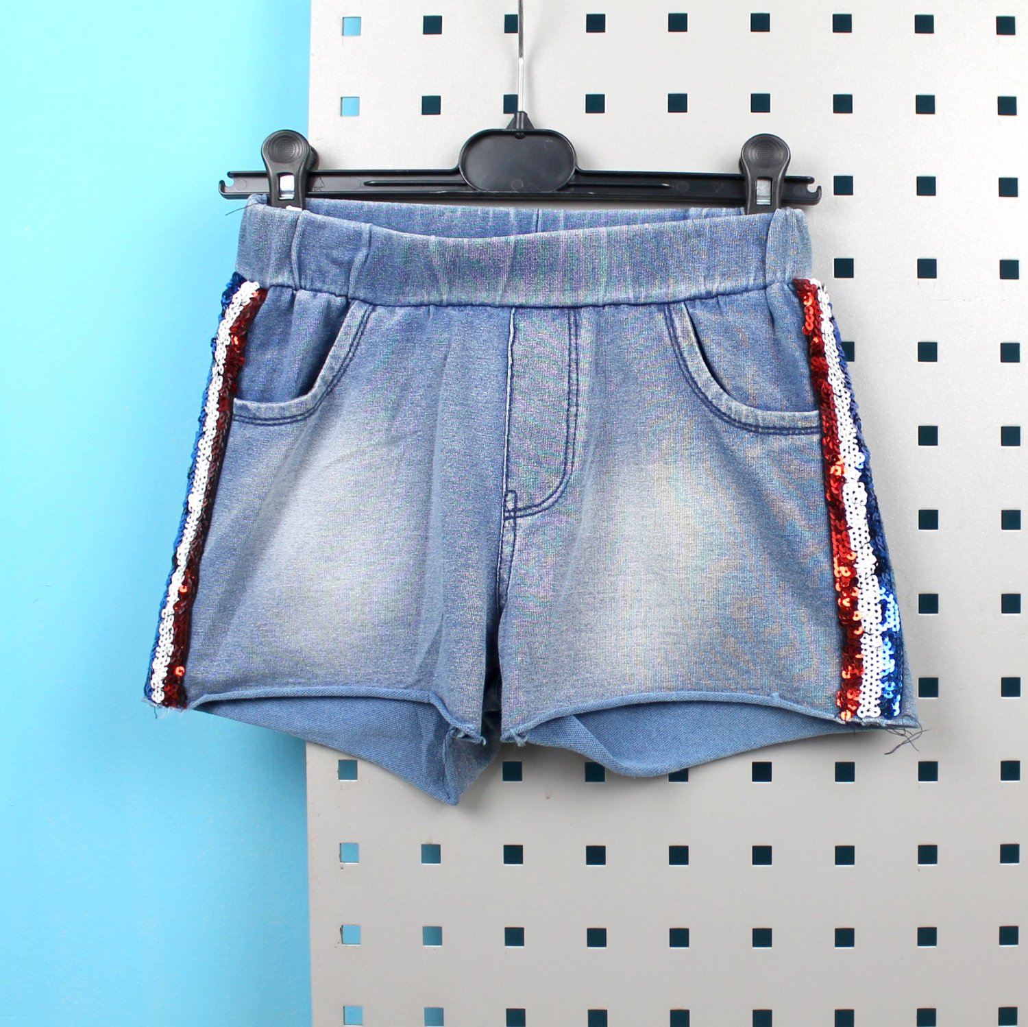 

Трикотажные шорты для девочки Stylebaby (8487) Размер 12, 146 см Джинс