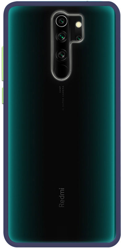 

Панель Intaleo Smoky для Xiaomi Redmi Note 8 Pro Blue