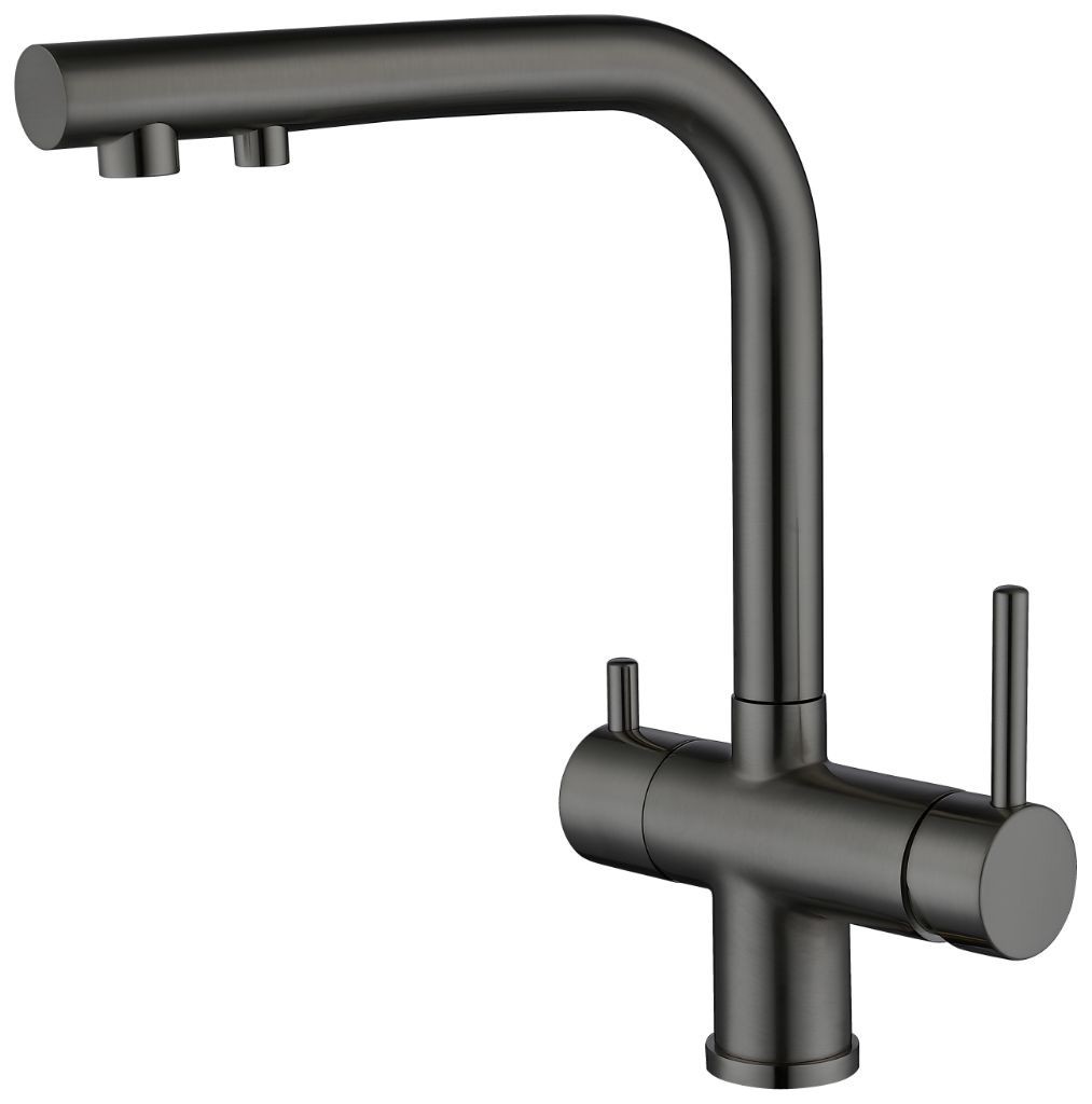 

Смеситель для кухни на две воды Gappo G43752-21
