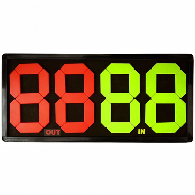 

Табло замены игроков Sprinter Player Change Board МК865А 62x29 см (spr_39065)