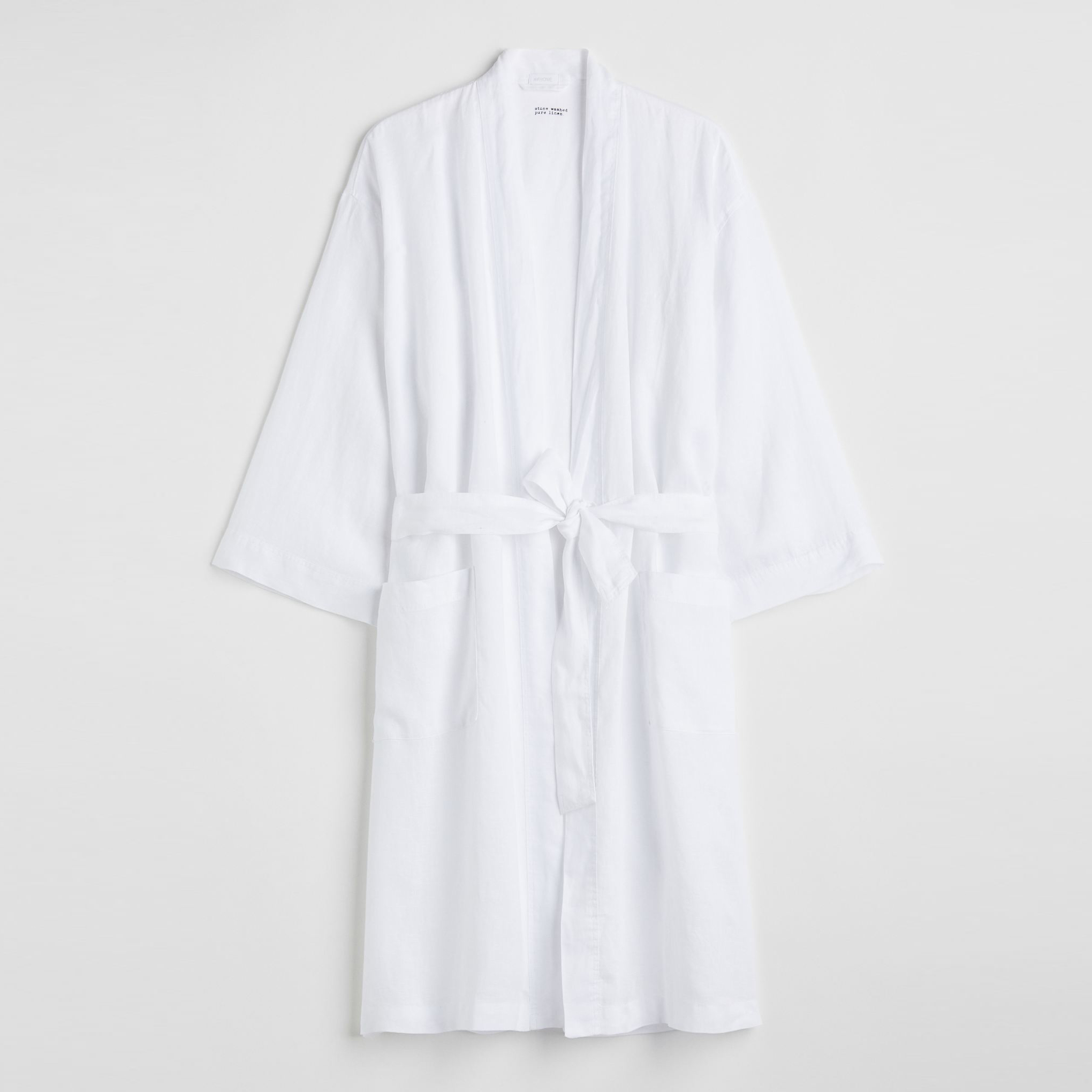 

Халат H& 1077273abr / Белый, Халат H&M 1077273abr S/M Белый