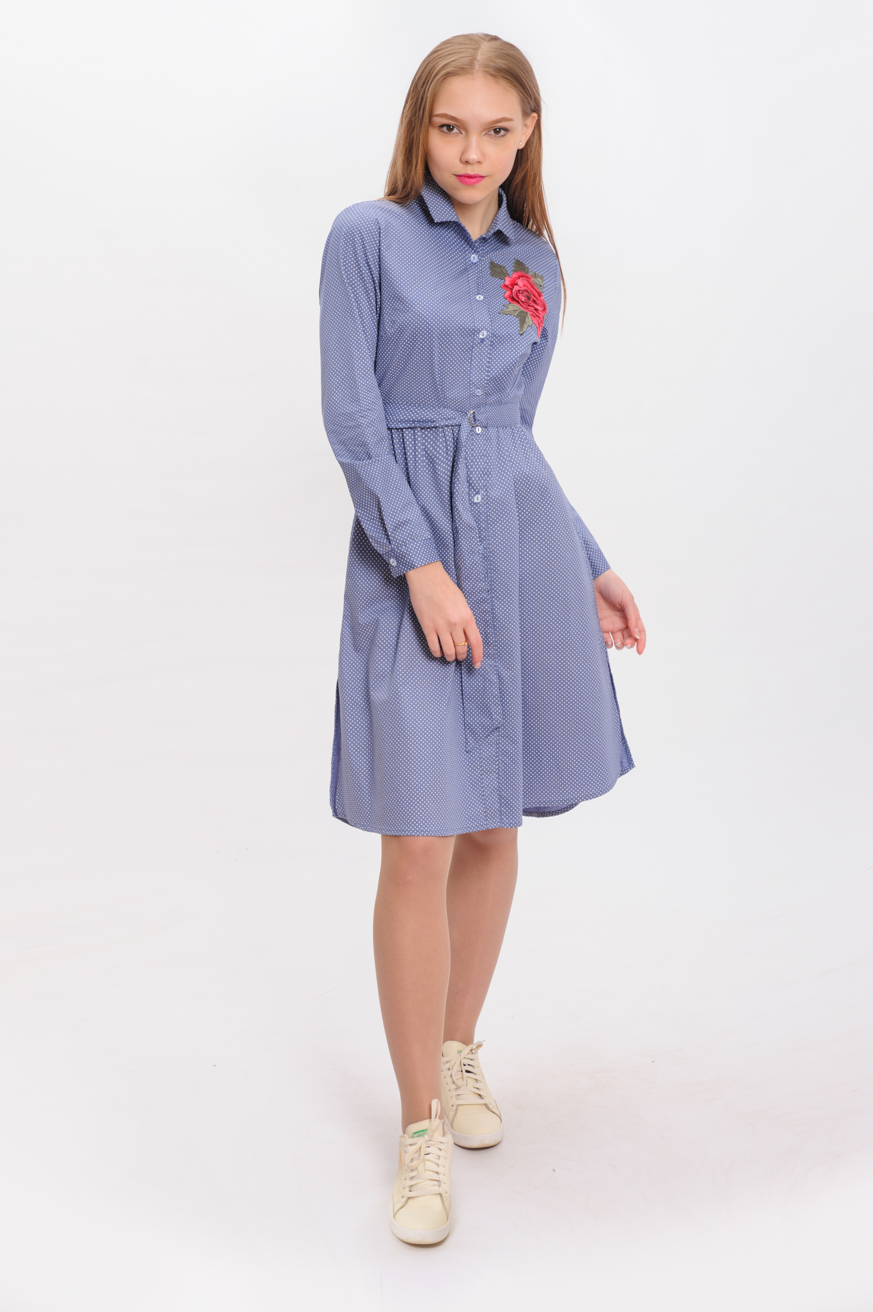 

Платье Wear me в горох XS Джинс 1w/19/81