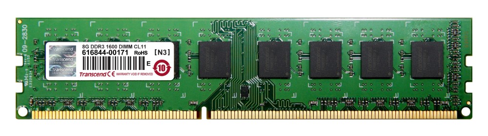 

Оперативная память Transcend JetRam DDR3-1600 8192MB PC3-12800 (JM1600KLH-8G)