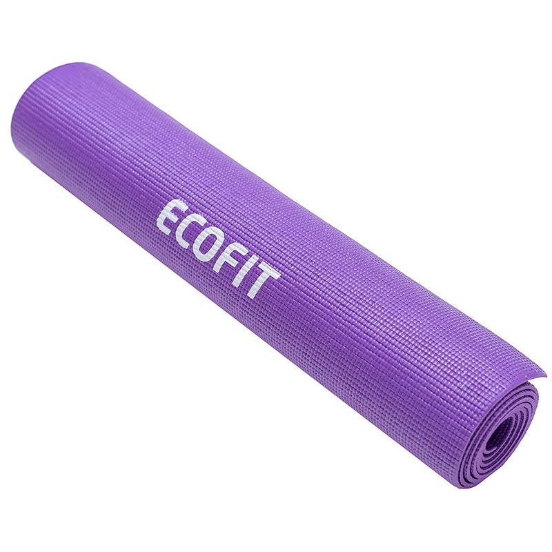 

Коврик для занятий фитнесом EcoFit MD9010 1730*610*4мм Violet