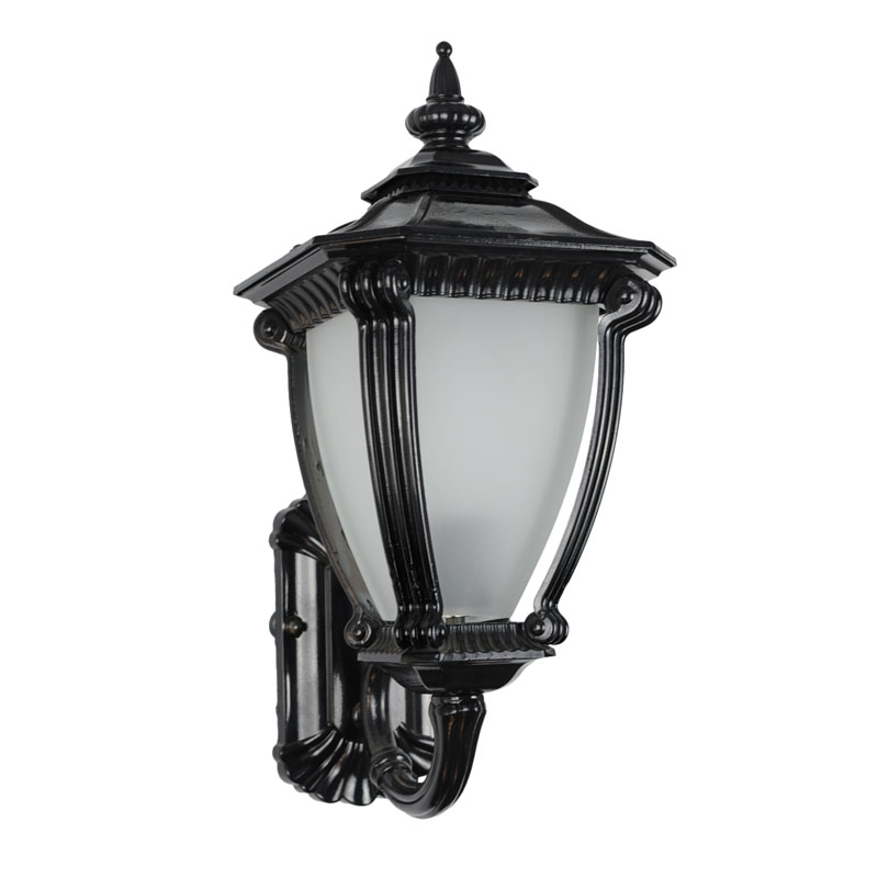 

Настенный уличный светильник 4light 895 W/N BK