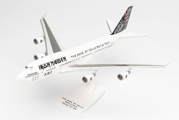 

Модель літака Boeing 747-400 Iron Maiden Ed Force One The Book of Souls World Tour 2016 TF-AAK