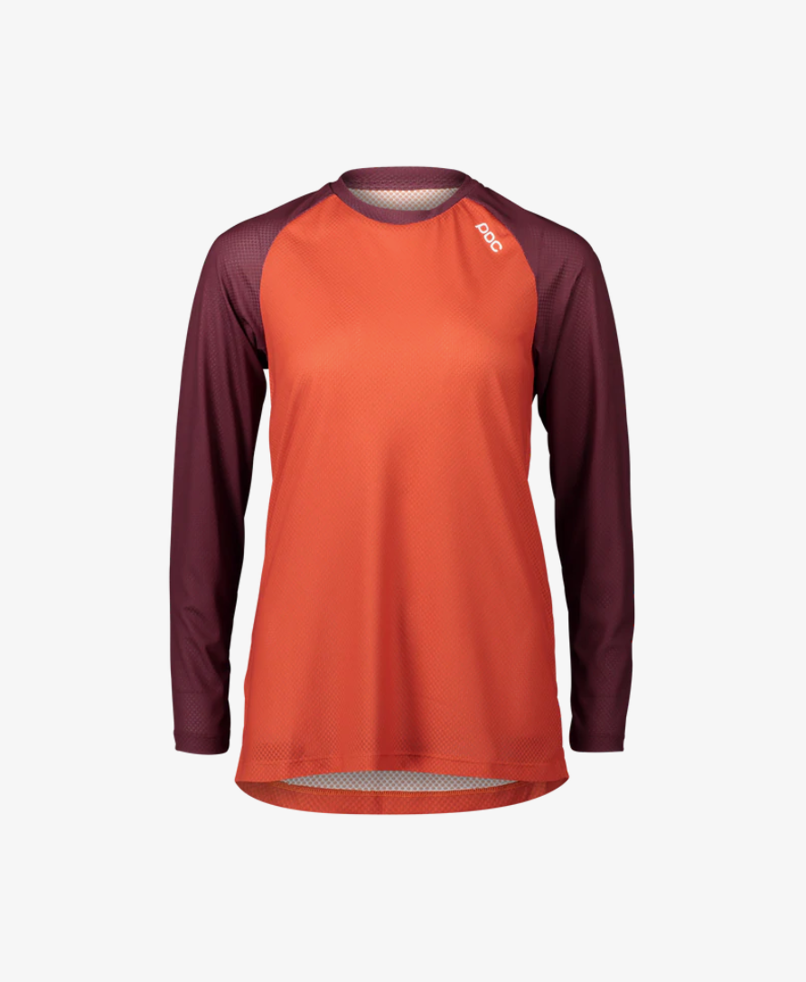 

Велоджерси женское POC W's MTB Pure LS Jersey, Propylene Red/Agate Red, M (PC X21528548404MED1)