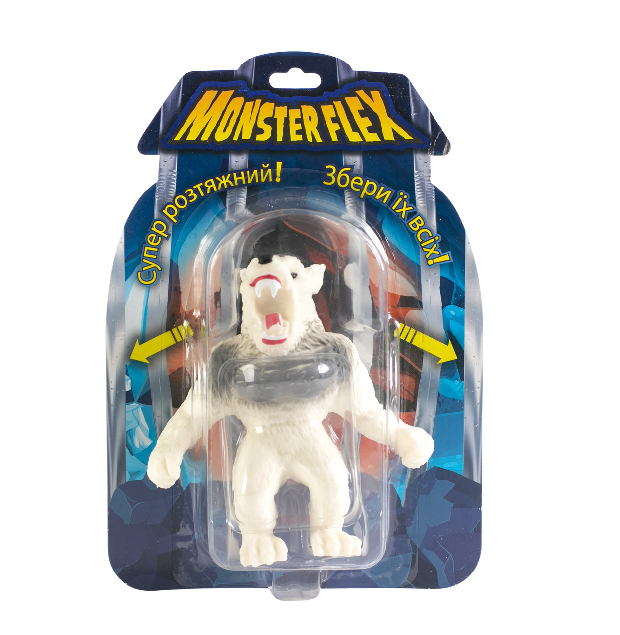 

Игрушка антистрес тянучка Игрушка растягивающаяся Monster Flex'"Оборотень белый"