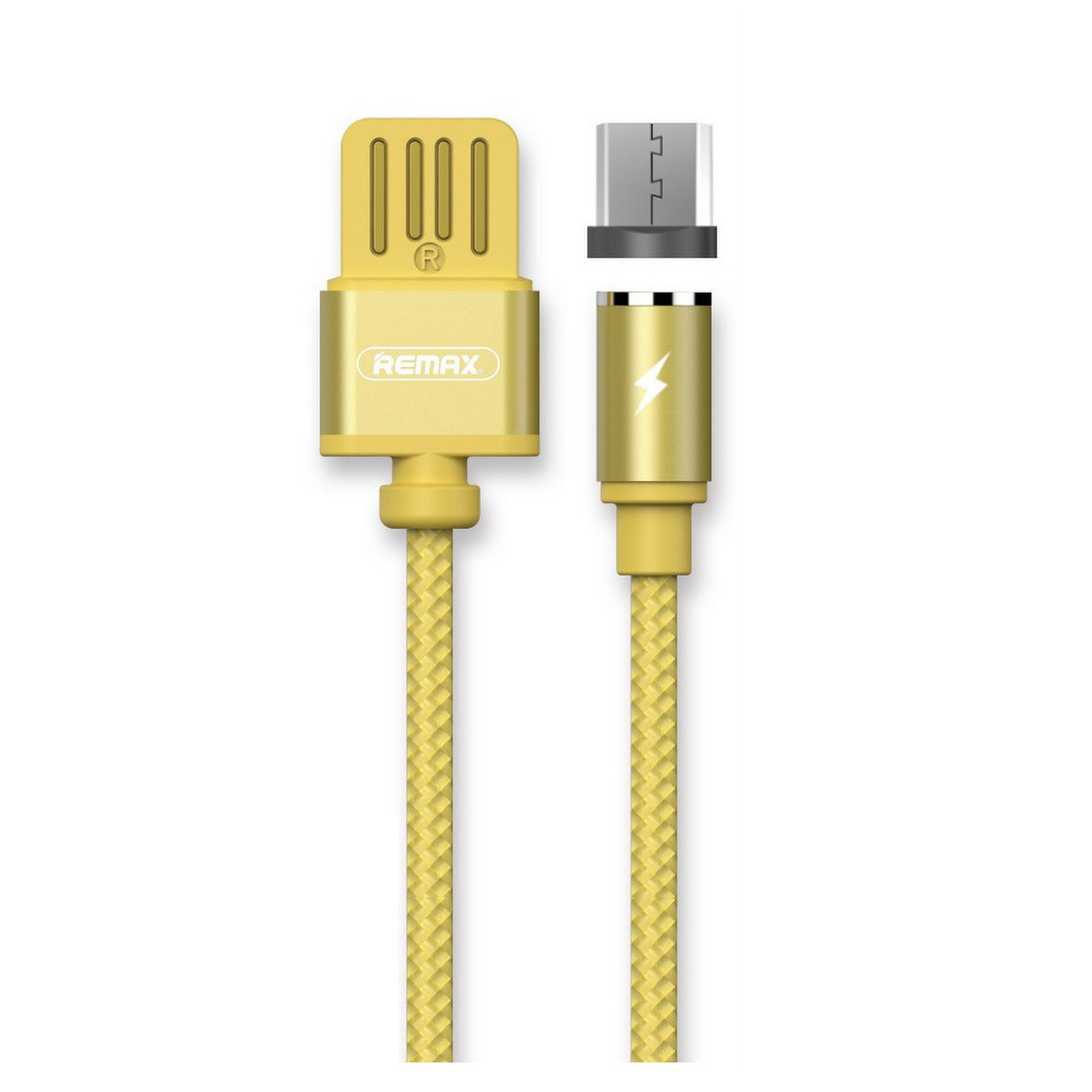 microUSB кабель Remax RC-095m Gravity, 1м золото – фото, отзывы ...
