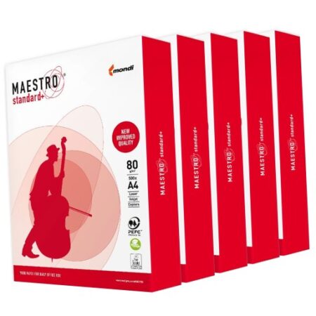 

Бумага Maestro STANDART A4 80 гр/м2 500л