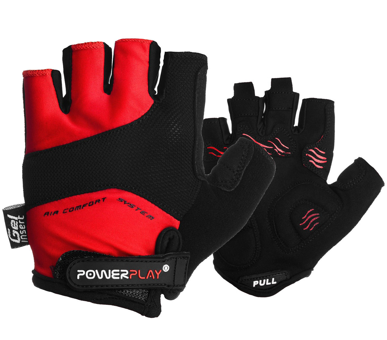 

Велорукавички PowerPlay 5013 D M Червоні