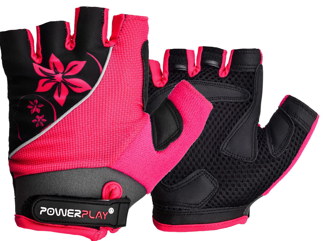 

Велорукавички PowerPlay 5281 XS Рожеві