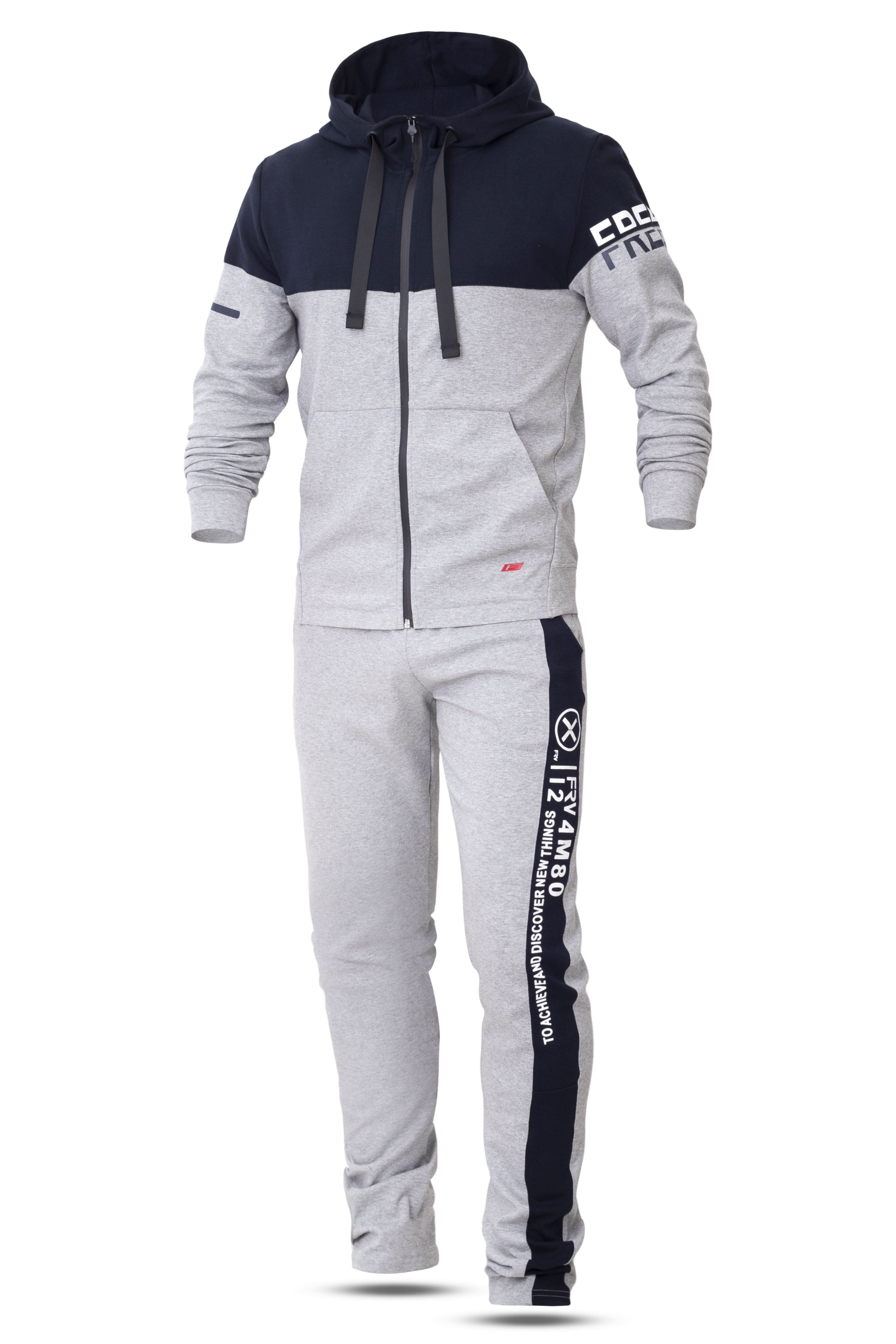 

Спортивный костюм мужской Freever GF 8704 серый 3XL