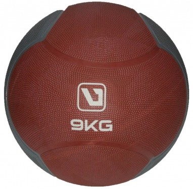 ROZETKA | Медбол LiveUp medicine ball 9 кг бордовий/сірий. Цена, купить ...