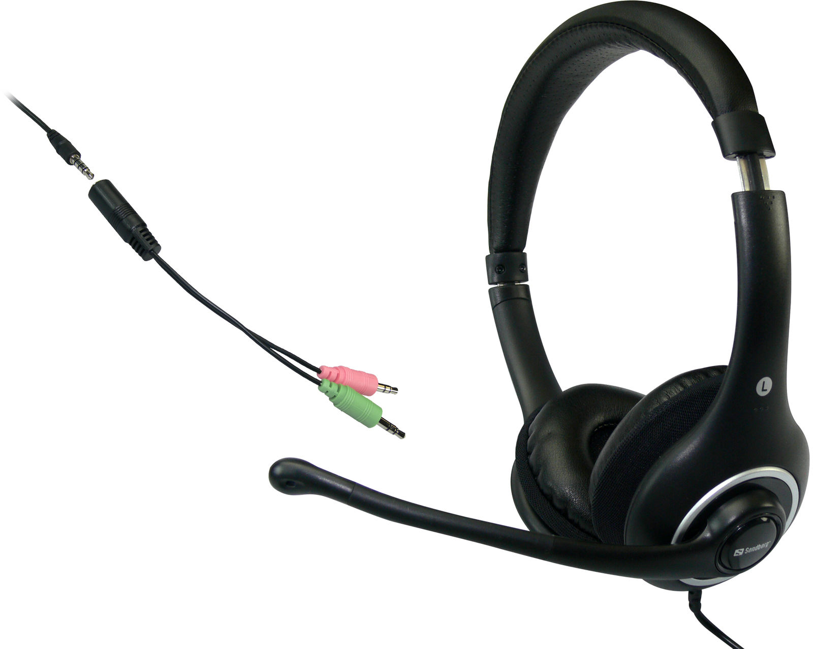 

Наушники Sandberg Plug'n Talk Headset Black 125-93