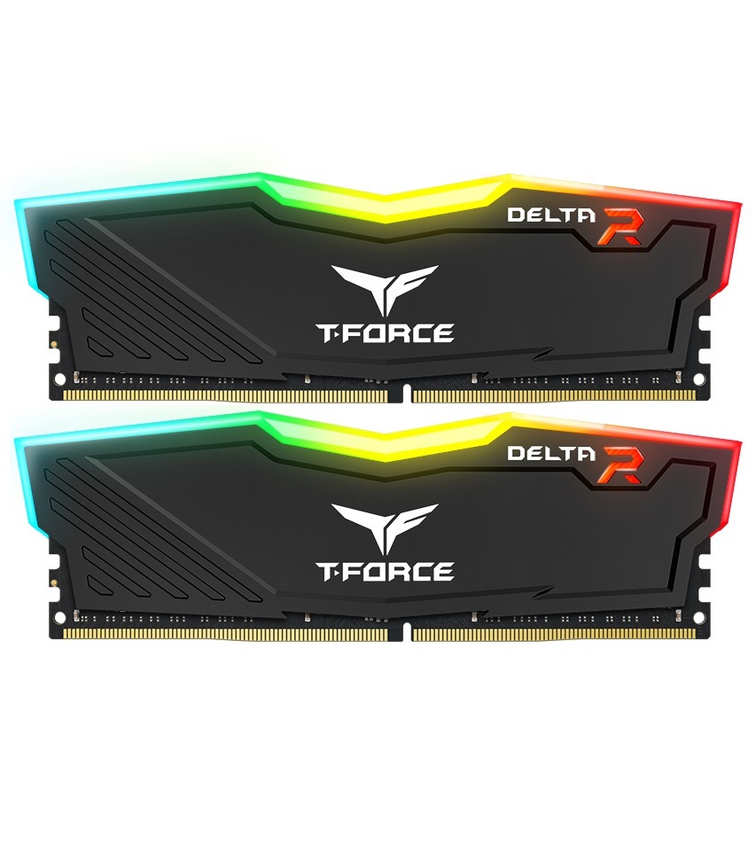 

Модуль памяти DDR4 2x16GB/3200 Team T-Force Delta Black RGB (TF3D432G3200HC16CDC01)