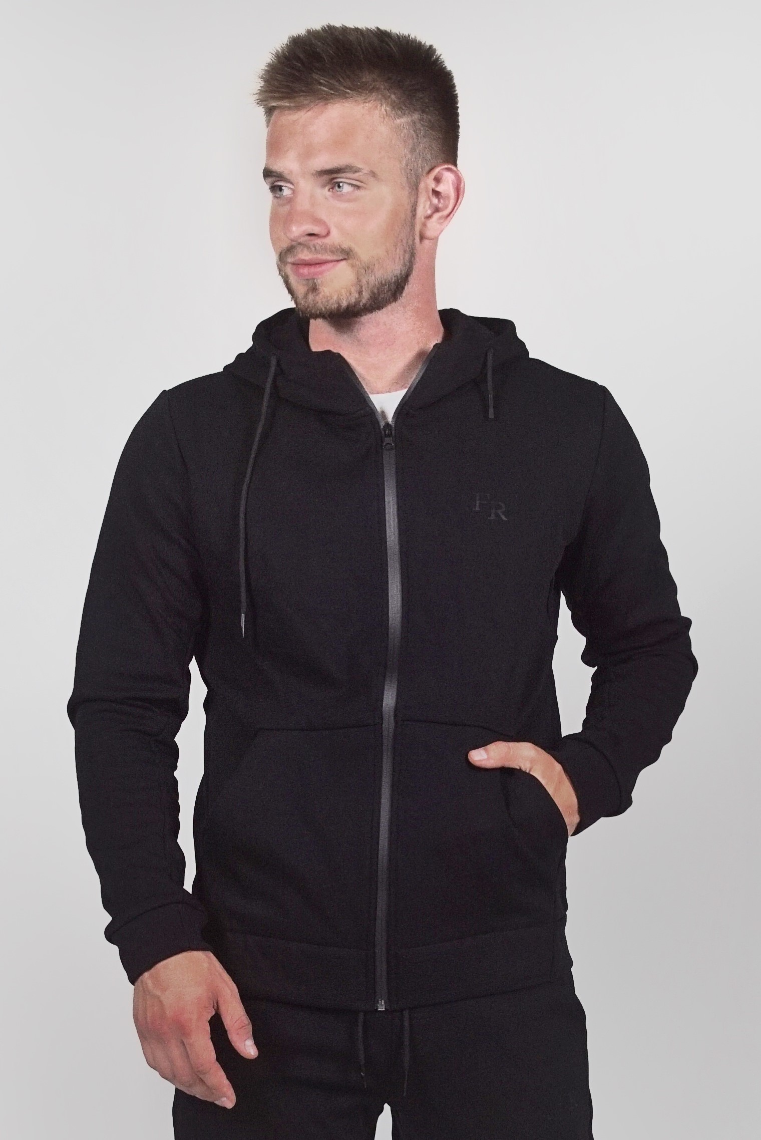 

Спортивная кофта мужская Freever GF 8406 черная 3XL