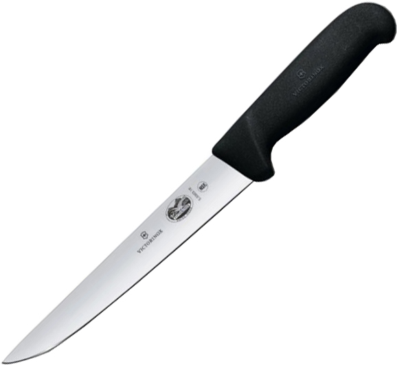 

Профессиональный разделочный нож Victorinox Fibrox Sticking 180 мм (5.5503.18)