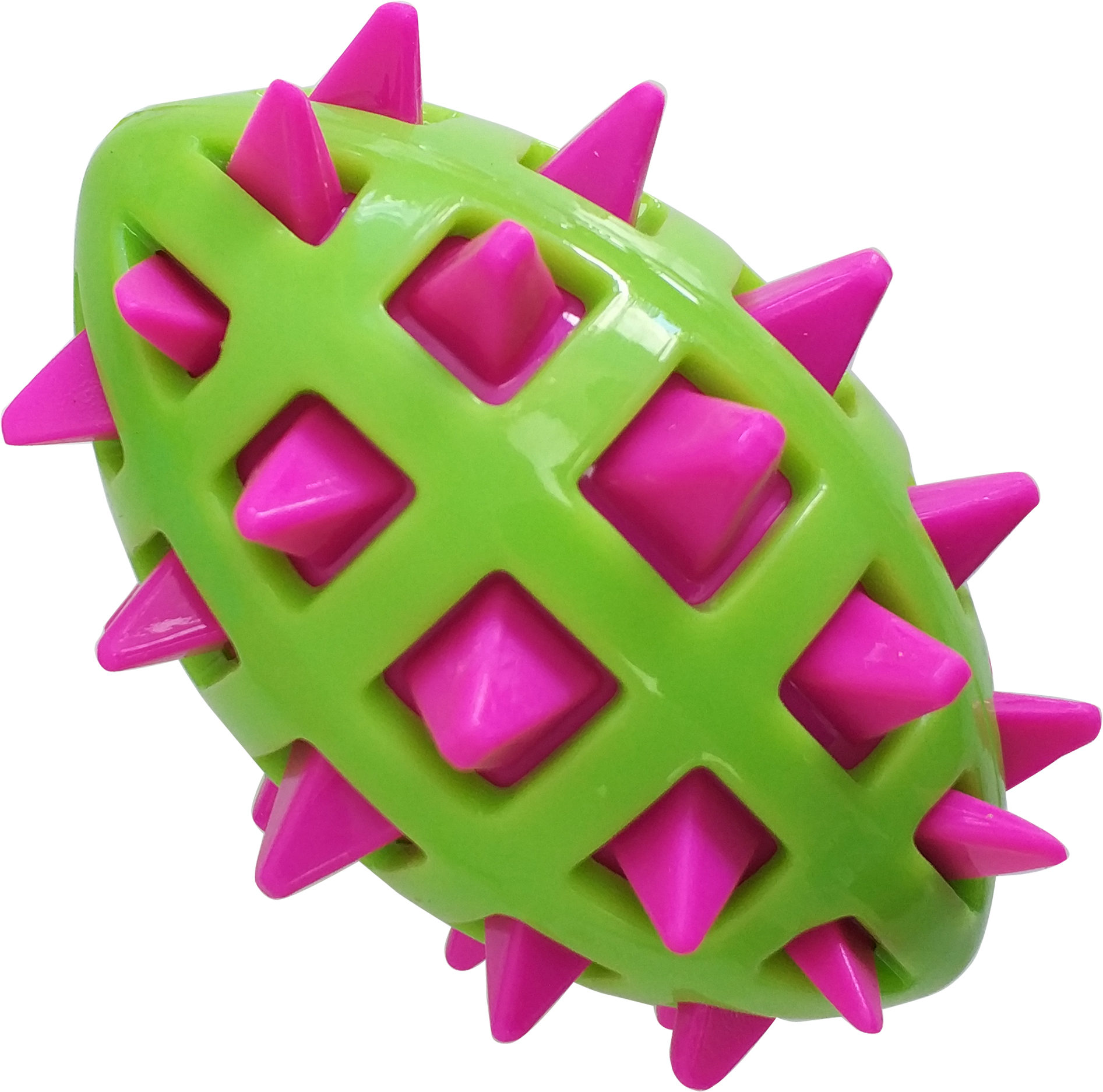 

Игрушка для собак GimDog Big Bang Мяч Регби M Салатовый 15.2 см